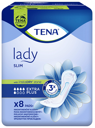 ТЕНА Lady Slim Extra Plus Урологические прокладки для женщин - фото № 1